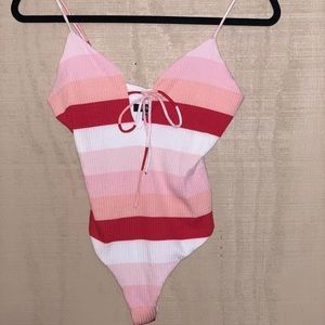 Altar’d state thong bodysuit size xs